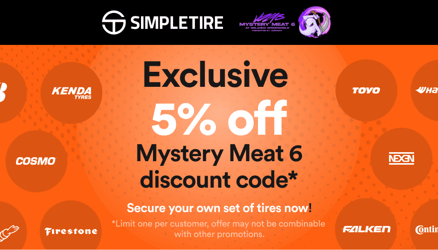 Mystery Meat 6 Guest Discount | Simpletire.com