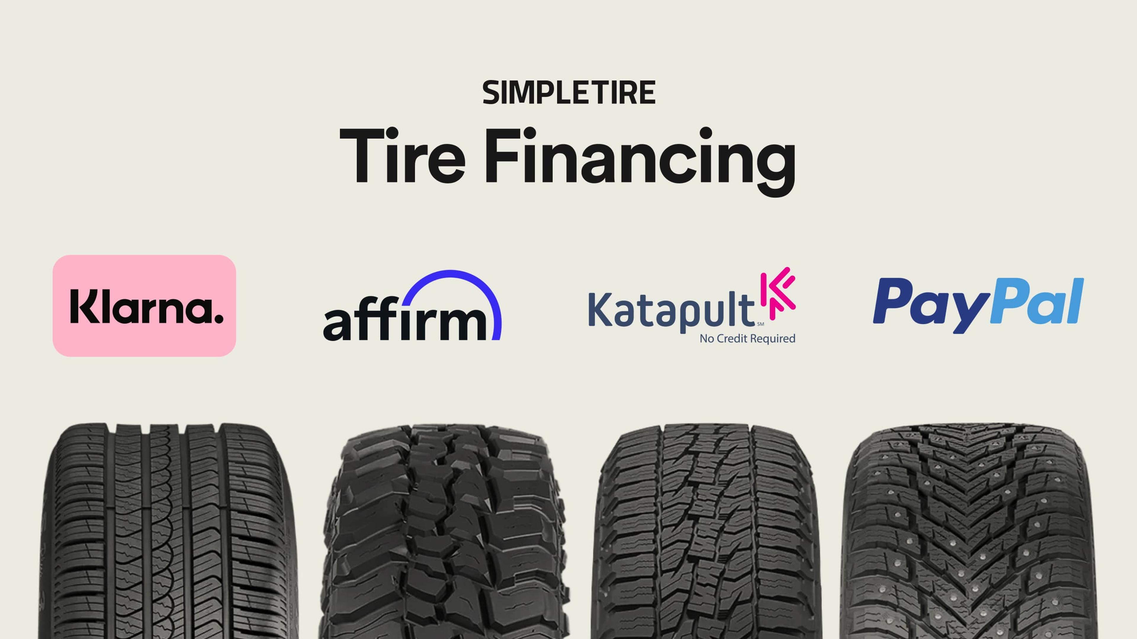 tire financing options offered by simpletire