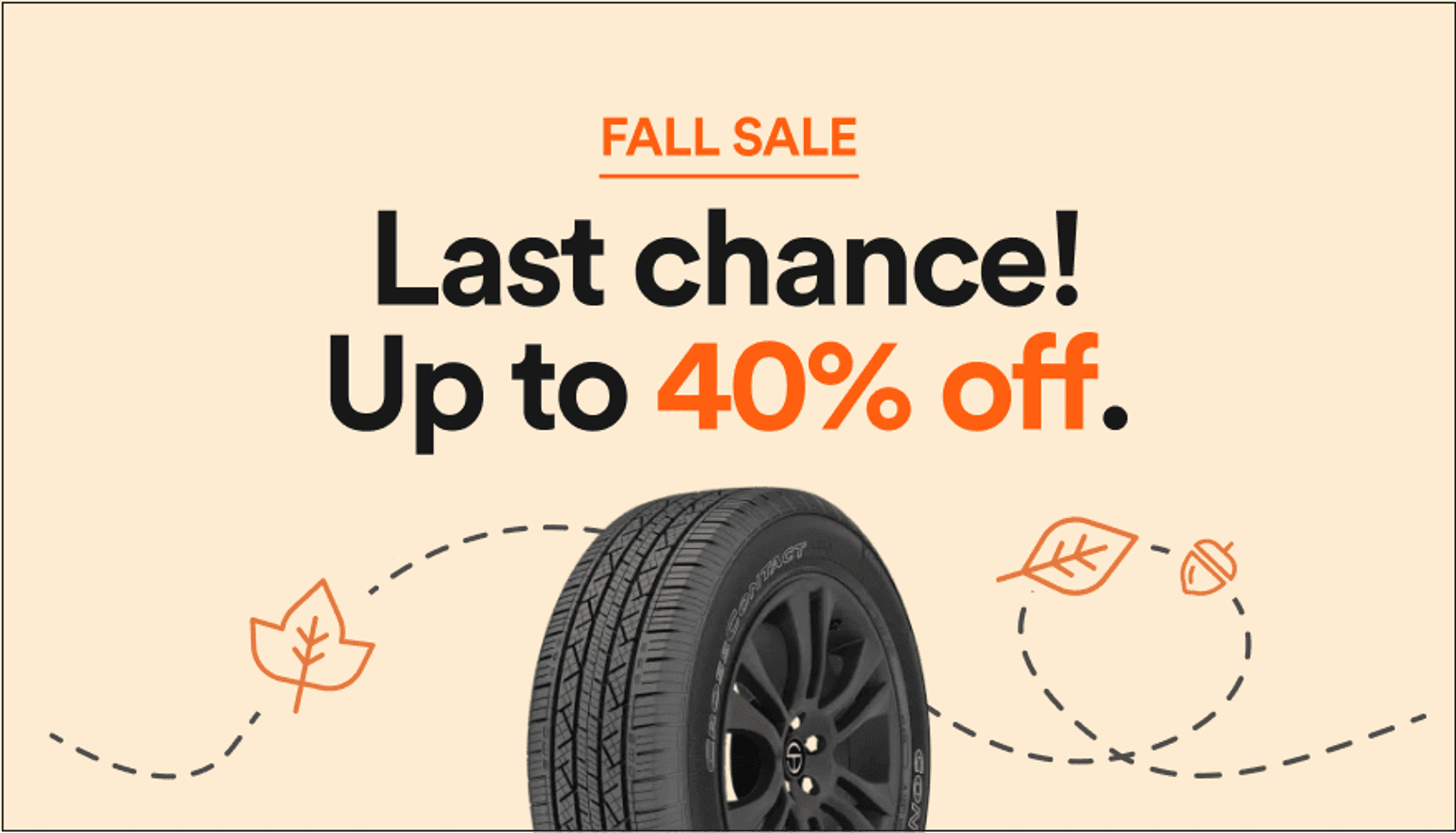 SimpleTire.com Fall Tire Sale 2023