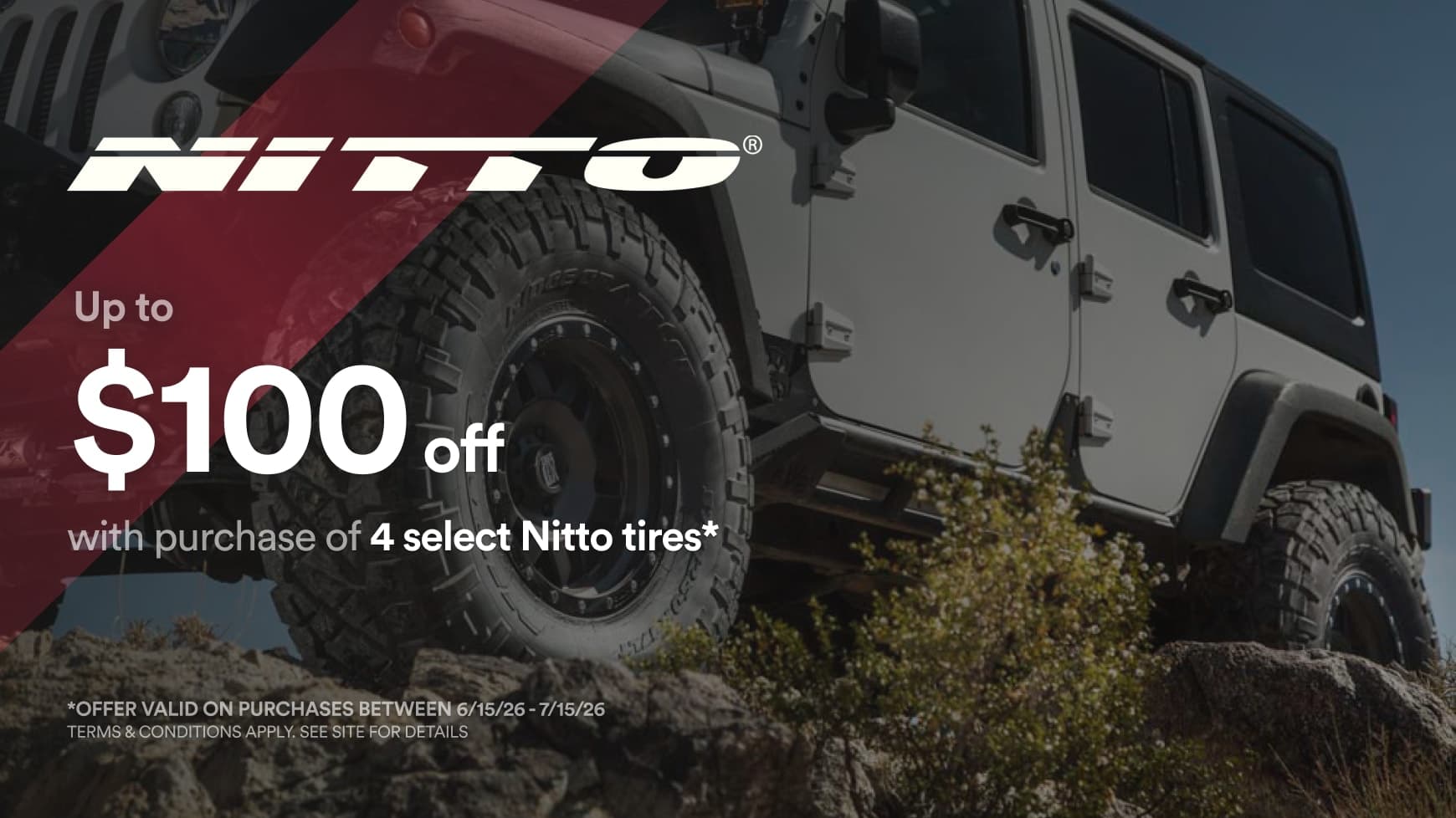 Nitto Tires and Rebates