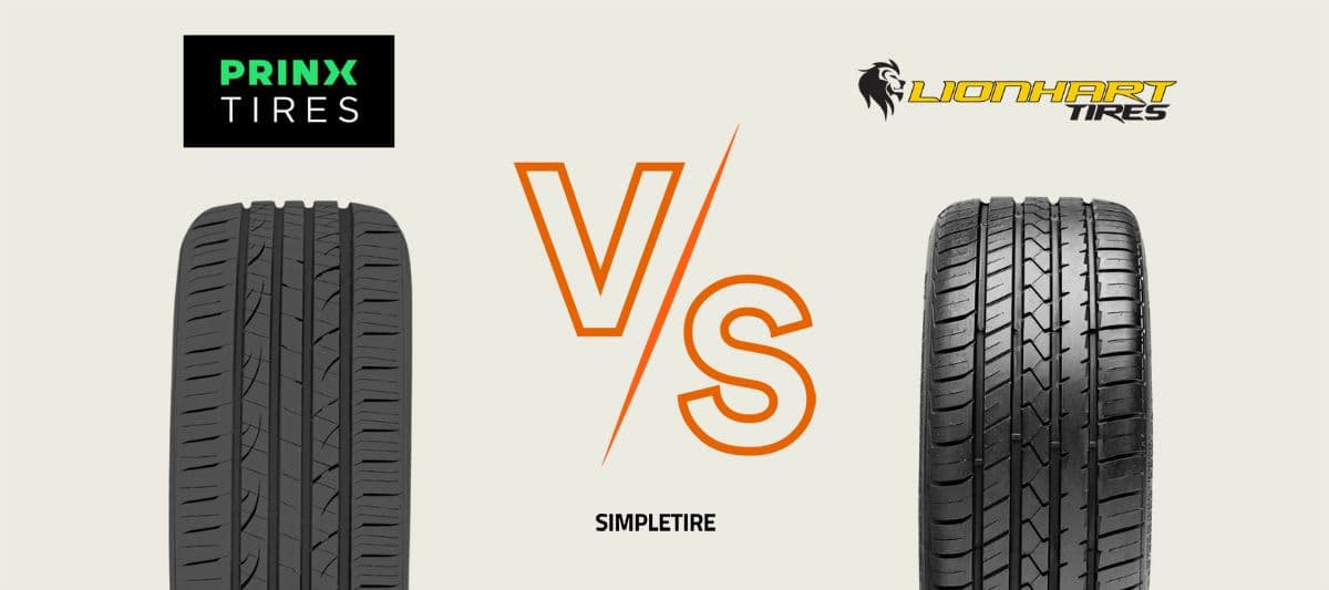 Prinx HiRACE HZ2 A/S vs Lionhart LH-Five tires