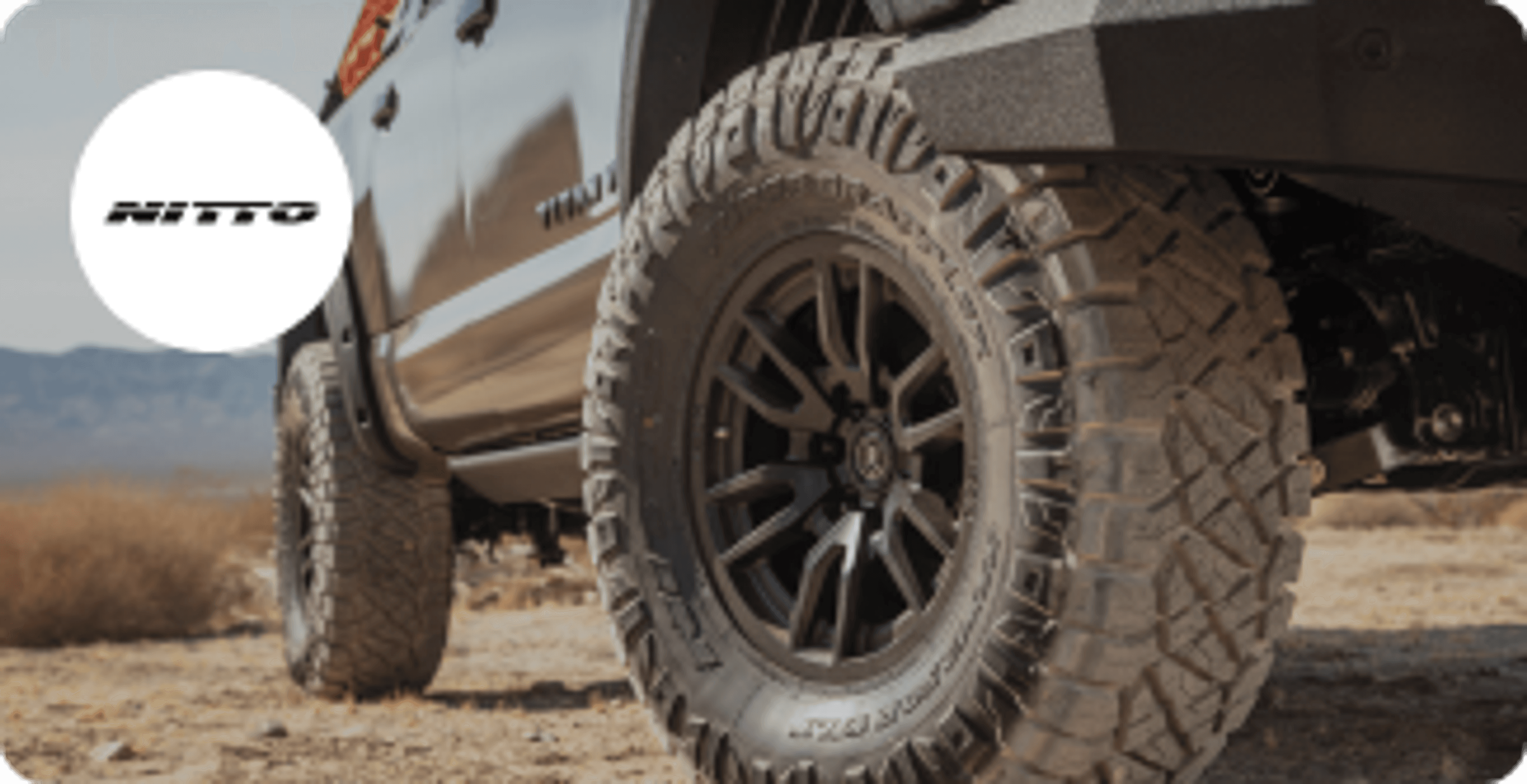Save $100 instantly in-cart with Nitto when you purchase 4 or more eligible tires